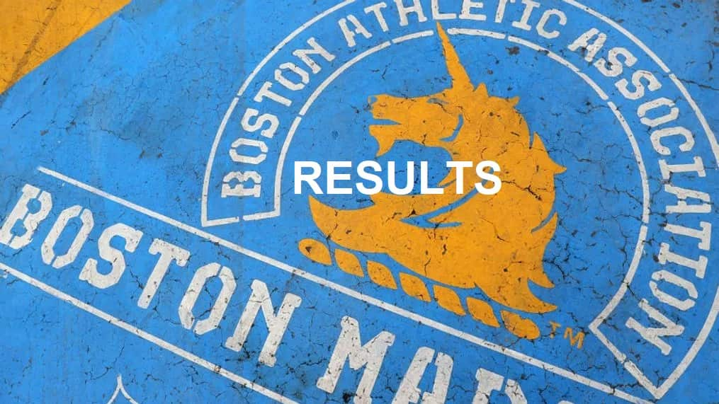 Boston Marathon 2023 Results SPORTSLIVE TV